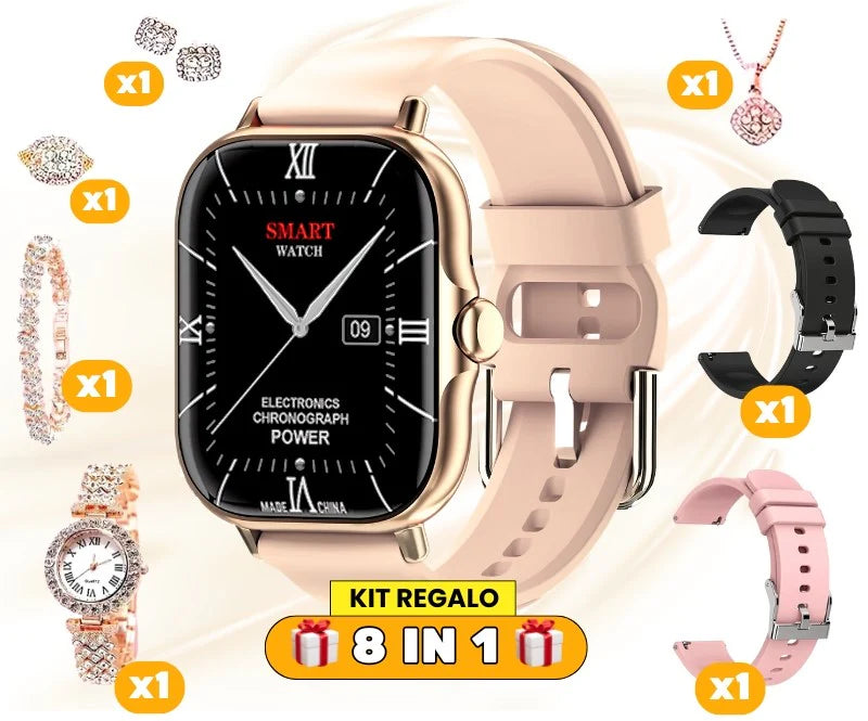 A58 Smartwatch & Jewelry Set