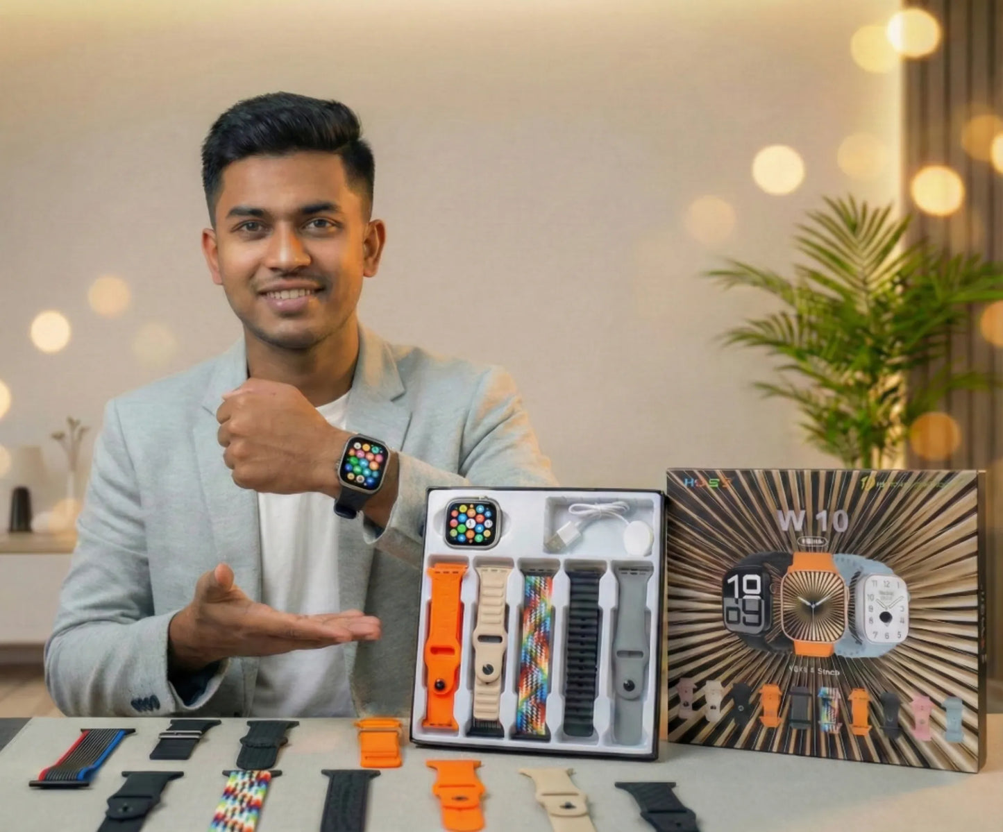 W10 Premium smartwatch (কিছু সময়ের জন্য অফার)