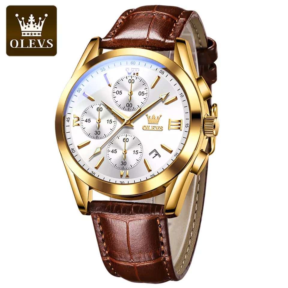 Fashionable Glass Quartz Analog Men