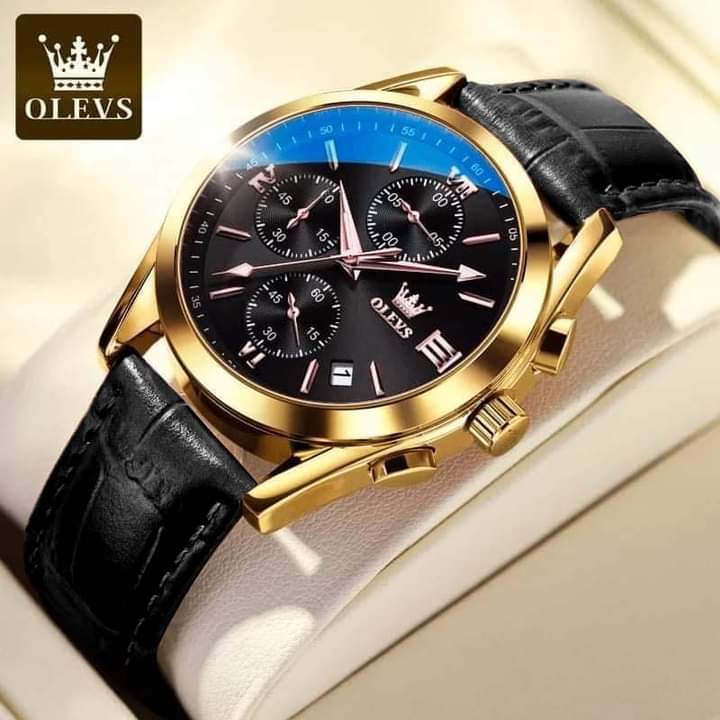 Fashionable Glass Quartz Analog Men