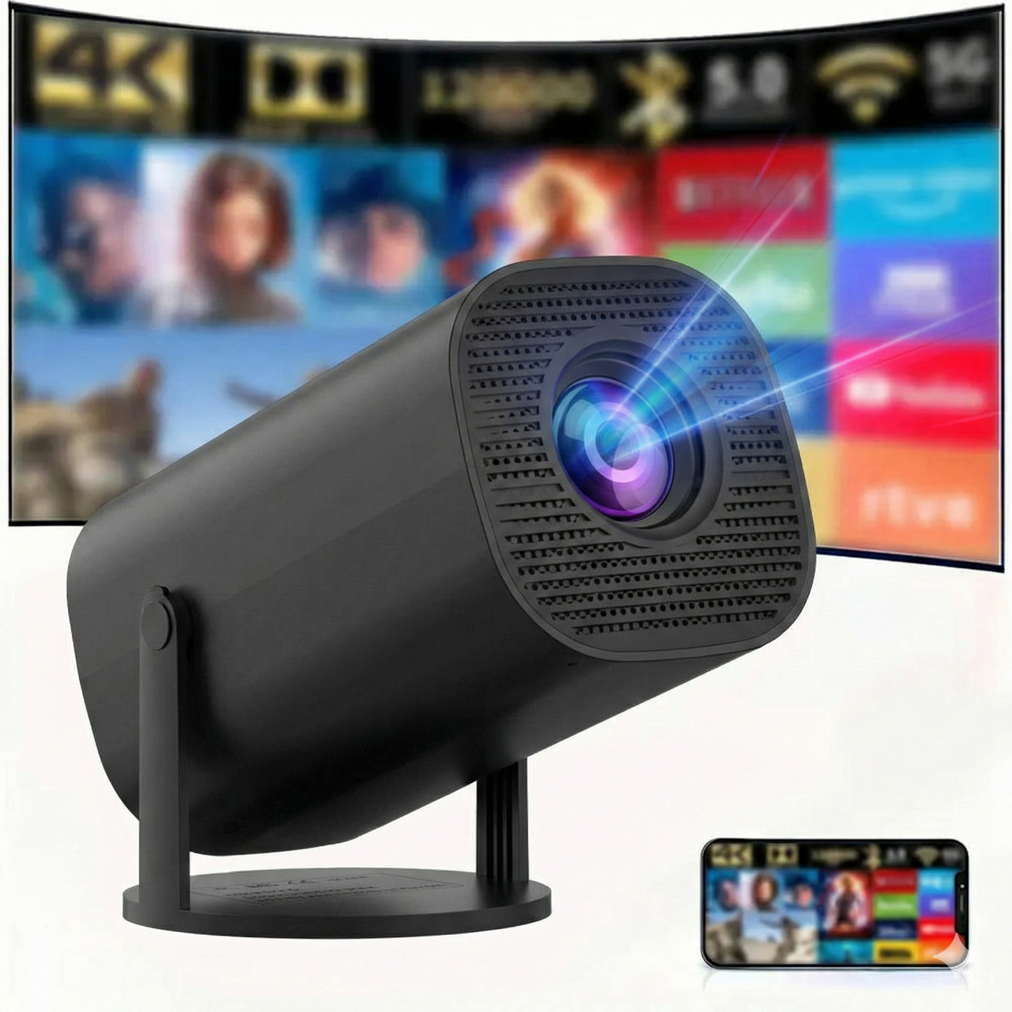 HY 420 pro Projector Android 14  Ram:4 GB  ROM:32 GB