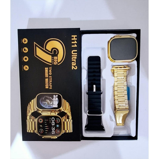 H11 ultra 2 smartwatch gold edition